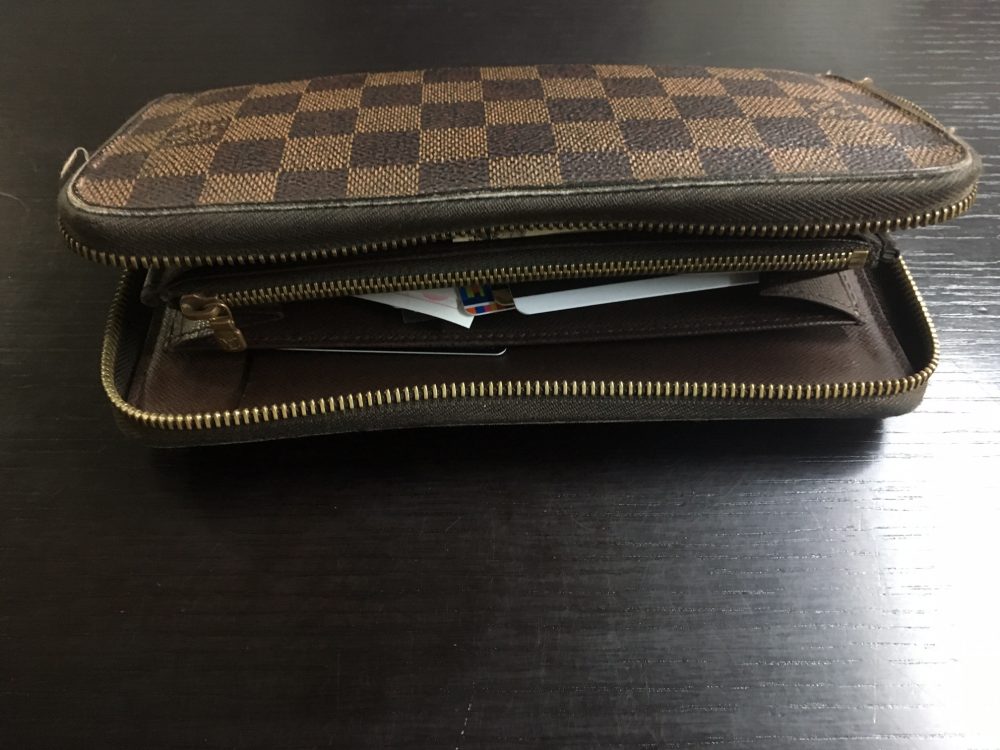 Louis Vuitton ダミエ財布（オーガニック）
